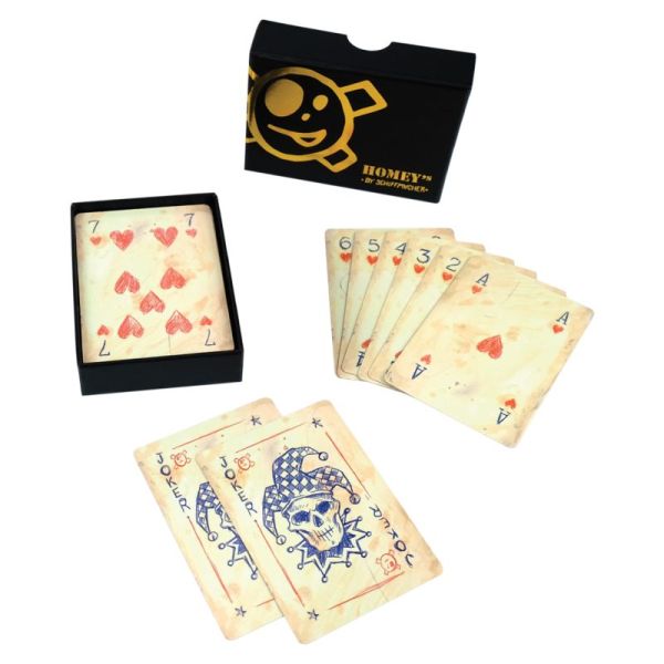 Homey´s® Kartenspiel by Schiffmacher – 54 handgezeichnete Karten in Premiumqualität